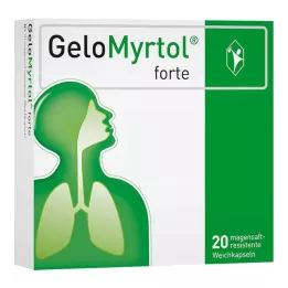 GELOMYRTOL cápsulas blandas gastrorresistentes forte, 20 uds
