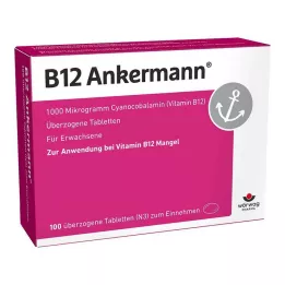 B12 ANKERMANN Excesos de tabletas, 100 pz