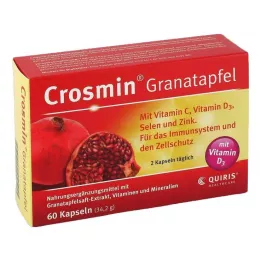 CROSMIN Cápsulas de granada, 60 uds