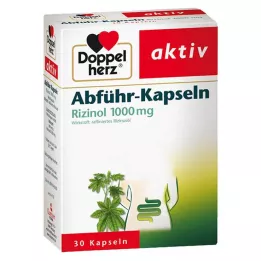 DOPPELHERZ Cápsulas laxantes Rizinol 1.000 mg, 30 uds
