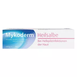 MYKODERM Ungüento cicatrizante Nistatina y óxido de zinc, 100 g