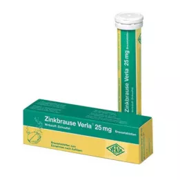 ZINKBRAUSE Verla 25 mg de tabletas efervescentes, 100 pz
