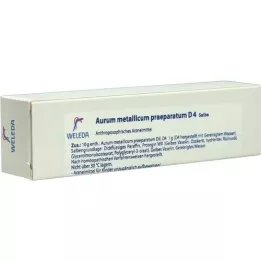AURUM METALLICUM PRAEPARATUM d 4 ungüento, 25 g