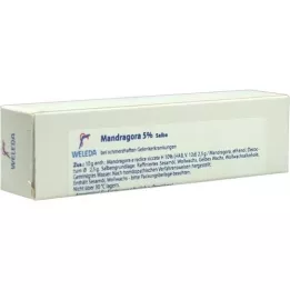 MANDRAGORA 5% degüenza, 25 g
