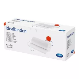 IDEALBINDE Hartmann 8 cm x 5 m, 10 uds