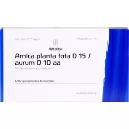 Arnica Planta TA D 15 / AURUM D 10 AA AMPOURES, 8x1 ml