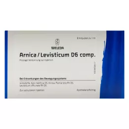 ARNICA/LEVISTICUM Ampollas D 6 comp., 8X1 ml