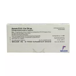 AURUM D 10/Cor D 4 AAA Ampoules, 8x1 ml