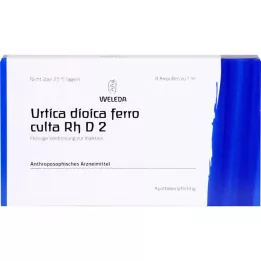 URTICA DIOICA FERRO CULTA RH D2 AMPOULES, 8x1 ml