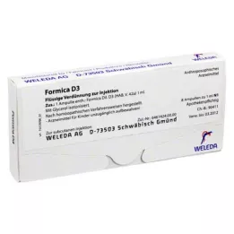 FORMICA D 3 ampolas, 8x1 ml
