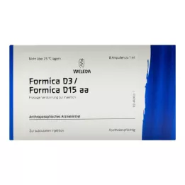 FORMICA D 3/Formica D 15 AMPOULAS AA, 8x1 ml