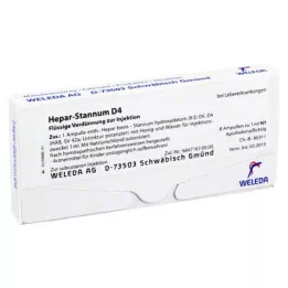 HEPAR STANNUM D 4 ampollas, 8 uds