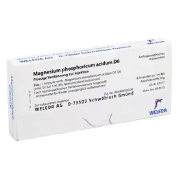MAGNESIUM PHOSPHORICUM ACIDUM D 6 ampolas, 8x1 ml