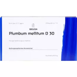 Plumbum Mellitum D 30 ampollas, 8x1 ml