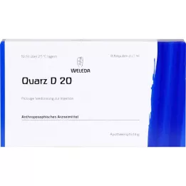 QUARZ D 20 ampolas, 8x1 ml