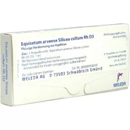 EQUISETUM ARVENSE Silicea cultum D 3 ampollas, 8 pz
