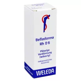 BELLADONNA PLANTA TOTA RH D 6 Dilución, 20 ml