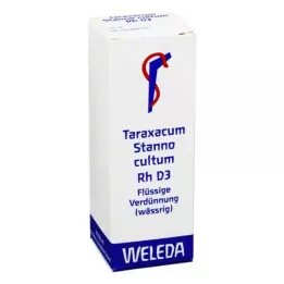 TARAXACUM STANNO Cultum RH D 3 Dilución, 20 ml