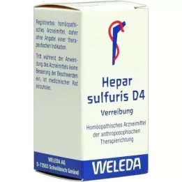 HEPAR SULFURIS D 4 Trituration, 20 g