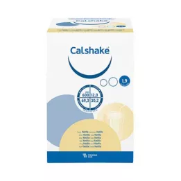 CALSHAKE Polvo de bolsas de vainilla, 7x87 g