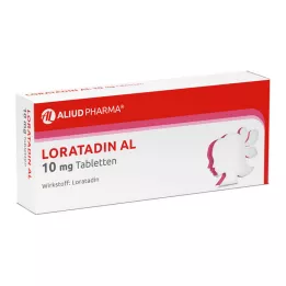 LORATADIN AL Comprimidos de 10 mg, 50 uds