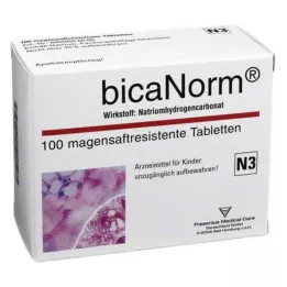 BICANORM Comprimidos gastrorresistentes, 100 uds