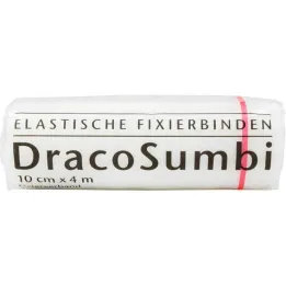 Vendaje de fijación Dracosumbi 10 cm x 4 m blanco, 1 pieza