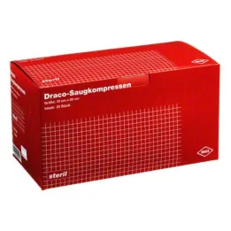 Compresas de succión estériles 10x20c, 25 piezas