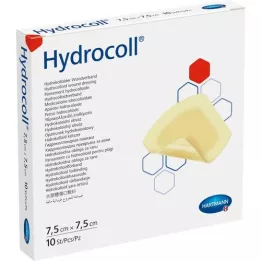 HYDROCOLL Apósito para heridas 7,5x7,5 cm, 10 uds