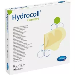 HYDROCOLL Asociación de heridas cóncavas 8x12 cm, 10 pz