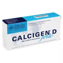 CALCIGEN D forte 1000 mg/880 U.I. comprimidos efervescentes, 40 uds