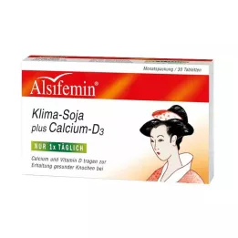 ALSIFEMIN Tabletas Climate-Soja plus Calcio D3, 30 uds