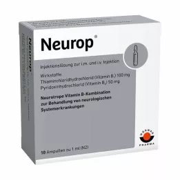 NEUROP Ampollas de solución inyectable, 10X1 ml