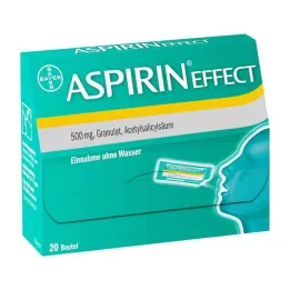 ASPIRIN Gránulos de efecto, 20 uds