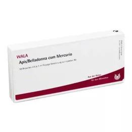 APIS BELLADONNA Ampollas de cum Mercurio, 10X1 ml