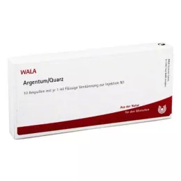 ARGENTUM/QUARZ Ampollas, 10X1 ml