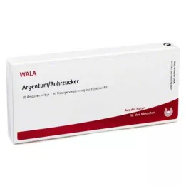 ARGENTUM/ROHRZUCKER Ampollas, 10X1 ml