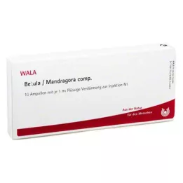 BETULA/MANDRAGORA ampollas comp., 10X1 ml
