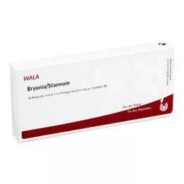 BRYONIA STANNUM Ampollas, 10X1 ml