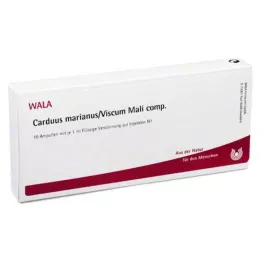 CARDUUS MARIANUS/VISCUM Ampollas mali comp., 10X1 ml