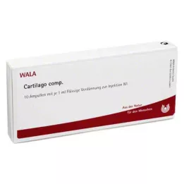 CARTILAGO ampollas comp, 10X1 ml