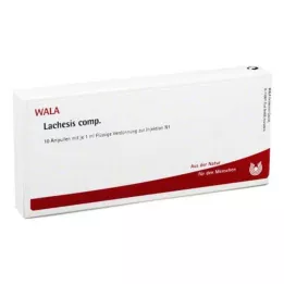 LACHESIS COMP.Ampollas, 10X1 ml