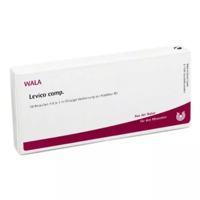 LEVICO COMP.Ampollas, 10X1 ml