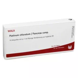 PLATINUM CHLORATUM/PANCREAS ampollas comp., 10X1 ml
