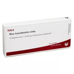 RHUS TOXICODENDRON COMP Ampollas, 10X1 ml