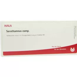 SAROTHAMNUS ampollas comp., 10X1 ml