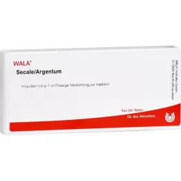 SECALE ARGENTUM Ampollas, 10X1 ml