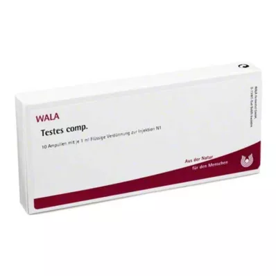 TESTES COMP.Ampollas, 10X1 ml
