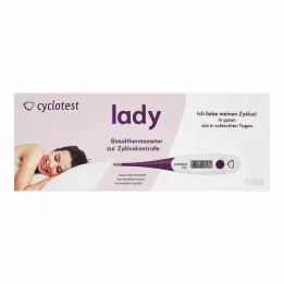 CYCLOTEST Termómetro basal para señora, 1 ud