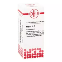 ARNICA D 6 Glóbulos, 10 g